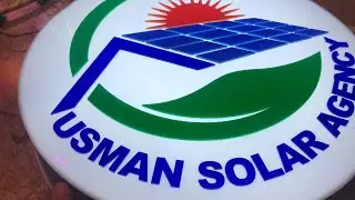 Let&rsquo;s see in this video l have made a logo and how l have made it for Usman solar Agency