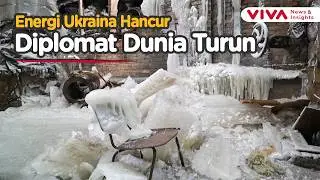 Rudal Rusia Buat Pembangkit Listrik Kyiv Porak-Poranda, Diplomat Asing Turun Langsung