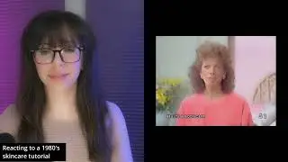 Reacting to 80s skincare tips - how does it compare to your routine?