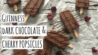Guinness and Dark Chocolate Popsicles // Vegan // Breaking Chegan