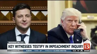 Key witnesses testify in impeachment inquiry