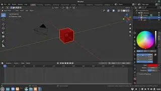 How To Change Part Color In Viewport | Blender 2.8