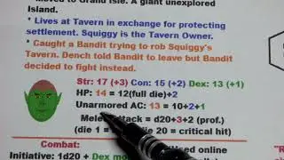 Pt 1 Dench My lvl 1 Half Orc Barbarian DND 5E Solo Play RPG