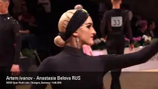 Artem Ivanov - Anastasia Belova RUS | Jive | WDSF Open Youth Latin | GOC 2019