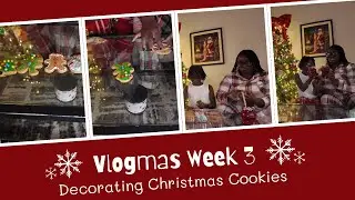 Gingerbread Christmas Cookies with My Son ☕🍪| Vlogmas Week 3🎄