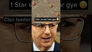 Just 1 star 🥲 #shorts #clashofclans