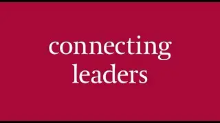Connecting Leaders - The Dialogues (Trailer)