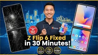 Cracked Galaxy Z Flip 6 Screen? Get Fast, Expert Repair in Sydney Today