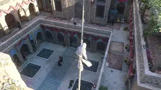 Assassin's Creed Mirage Creative Stealth kills & Parkour (Assassinate The Captain)