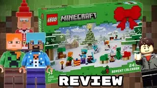 Lego Minecraft 21280 Advent Calendar 2025 set review