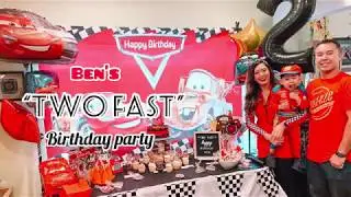 “Two Fast” Cars Themed 2nd Birthday! 🏎✨