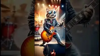 Rockstar cat /ai animation videos