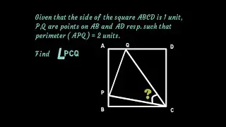 [Hindi] An intersting construction to solve this question easily - RMO Geometry