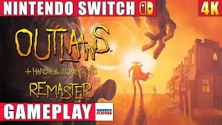 Outlaws + Handful of Missions: Remaster Nintendo Switch 1 Gameplay in 4K
