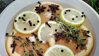 🌿🍊~|Summer Citrus Simmer Pot|~🍋🌿 #simple #summer #elegance #freshness