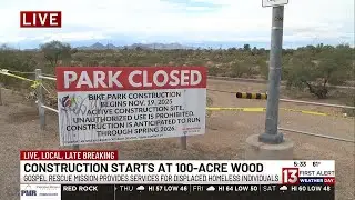 Construction begins at 100-Acre Wood Bike Park