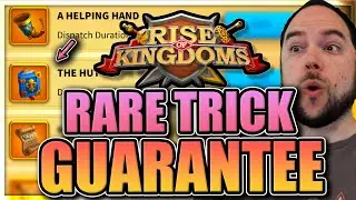 Работает ли этот трюк? [выбор гарантированно редкой надписи] Rise of Kingdoms