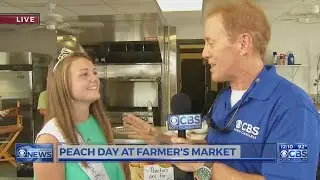 Peach Day at the State Farmers Market