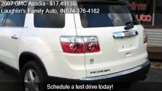 2007 GMC Acadia SLT AWD for sale in Warsaw, IN 46580 at Laug