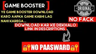Game Lag Fix Booster App