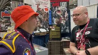 Rixie stopped by to have a great chat with Onrie Kompan at @PlanetComiconKansasCity !