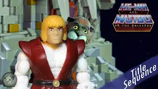 He-Man and the Masters of the Universe (MOTU) - Stop Motion Title Sequence with Mega Construx