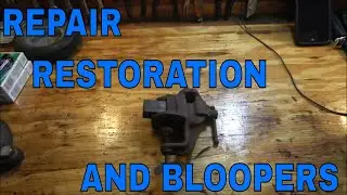 1908 Stanley Victor NO 741 Gunsmithing Vise Repair And Restore And Blooper