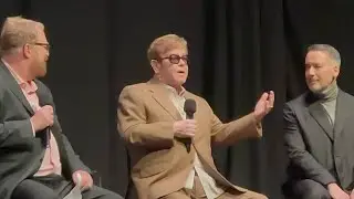 Elton John, R.J. Cutler and David Furnish Elton John: Never Too Late London Premiere