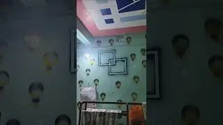 flower 3d painting 🏡#wallputtykaisekare​ #ceilingdesign​ #homedesign​ #trendingshorts​ #viralshort​