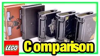 LEGO Tom Riddle's Diary Comparison Harry Potter Collection 2002 - 2021