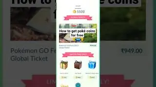 How to get pok&eacute; coins for free #pokemongo #pokemongoshorts #pokecoins