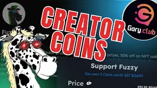 How to buy Creator Coins on Gary Club