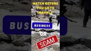 Business or scam| Manali skiing | budget trip| Manali trip on budget| #manali #manalitravelguide