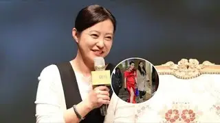 郝蕾真富态！穿紧身旗袍秀身材，高开叉露出一双白皙美腿