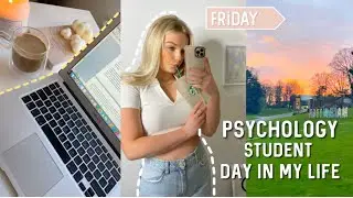 UNIVERSITY DAY IN MY LIFE | Psychology Final Year Student