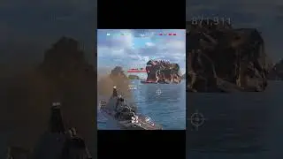 USS CONSTITUTION 4 KILLS ONLINE PVP 1.7M DMG!! MODERN WARSHIPS #modernwarships