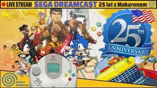 LIVE - 25 Lat z Sega Dreamcast (Premiera US) - Wspominamy ostatnia konsole SEGI❤