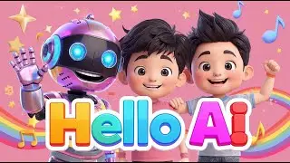 Hello, Artificial Intelligence &ndash; Fun Kids Song About AI & Robots | Children&rsquo;s Song | Kuwi Kids