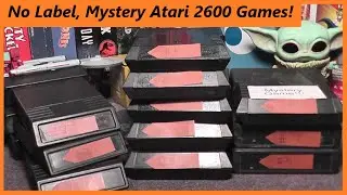 Identifying 11 Atari 2600 No Label Mystery Games
