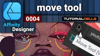 0004. move tool, transform panel in Affinity designer