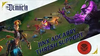 League Of Legends S2026 - Jinx ADC en duo con el Thresh de La Sensualidad(Til&iacute;n)