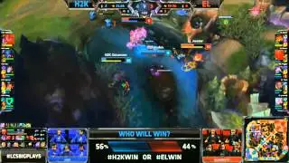 H2K Gaming vs Elements - HIGHLIGHTS - EU LCS Summer 2015 - W2D2 - League of Legends