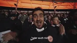 Eintracht Frankfurt - Barcelona 1-1 Tor Ansgar Knauff im Stadion