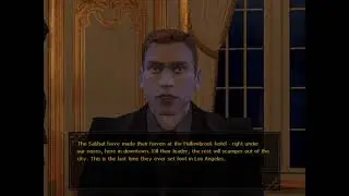 Vampire The Masquerade Bloodlines, The prince sends his best agent to wipe out the Sabbat