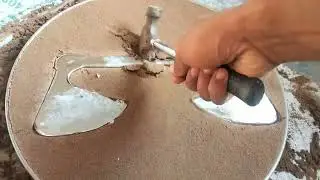 Making a Double-Bladed Axe Using Sand Casting #metal casting #2025🔥