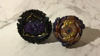 Evo Lucius EndBringer L6 Vs Mirage Fafnir F6 Beyblade Burst Battle