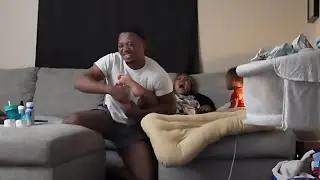 TICKLING MY WIFES FEET PRANK! *she got mad*