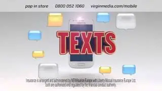 Virgin Media &mdash; мобильная реклама на британском телевидении