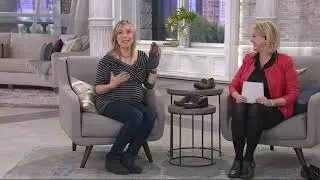 Clarks Unstructured Leather Slip-on Shoes - Un.Loop on QVC