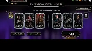 BLACK DRAGON TOWER FATAL 198 , MK MOBILE.